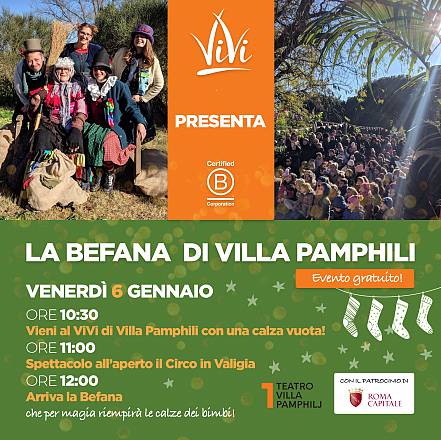 La befana di villa pamphili